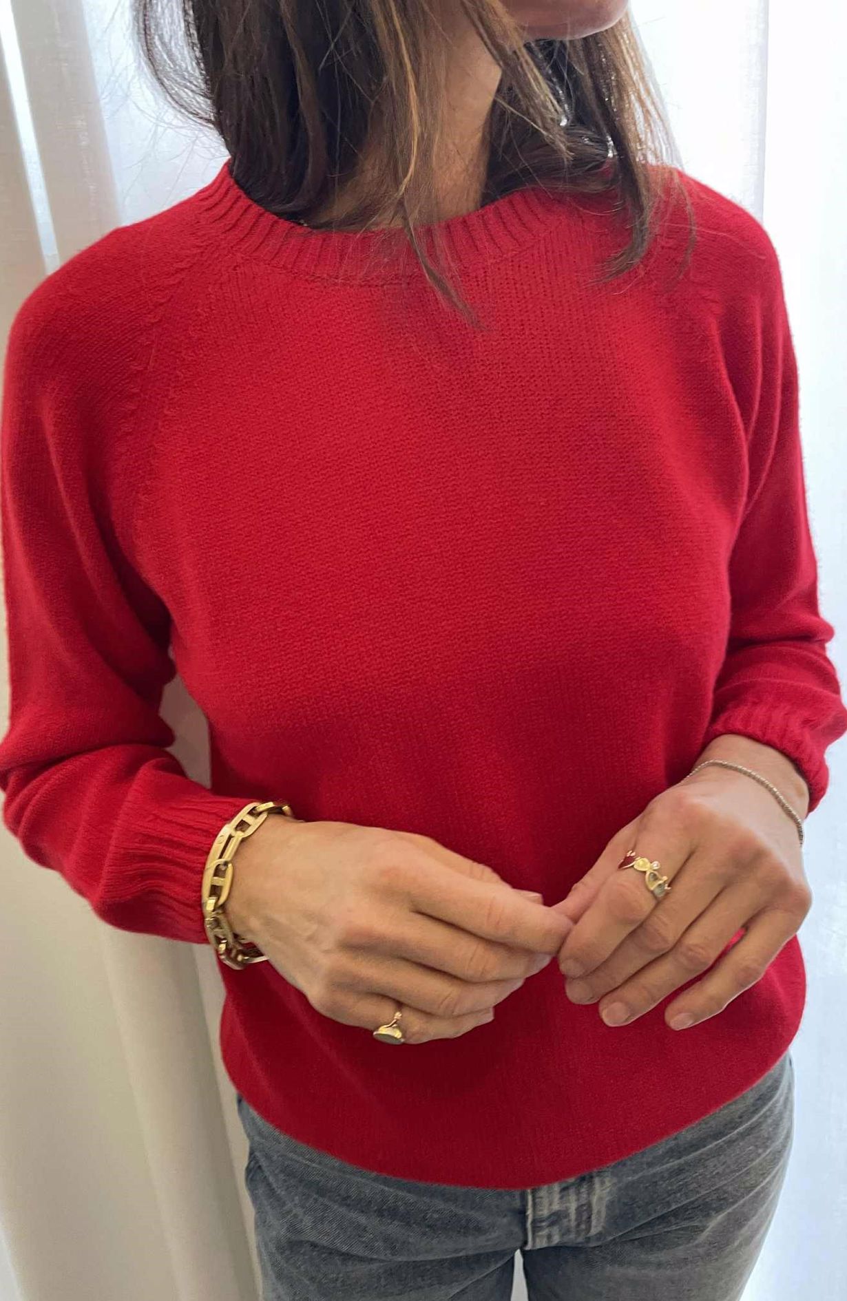 Iblamelulu Raye red lips